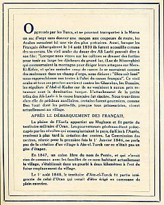 1950 AIN EL TURCK PLAQUETTE DES FETES DU CENTENAIRE DE LA COMMUNE D AIN EL TURCK 1850 1950 (5)